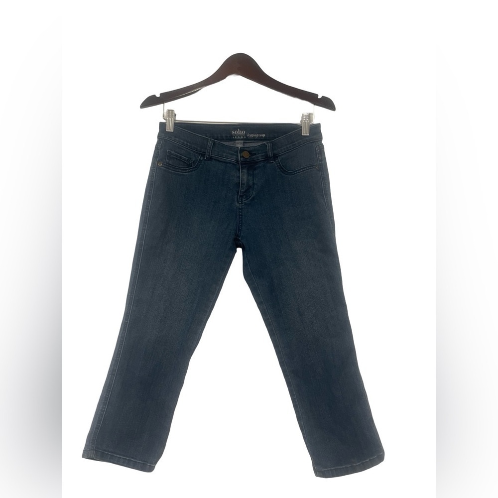EUC NY&CO Soho Jeans Legging Crop Size 4